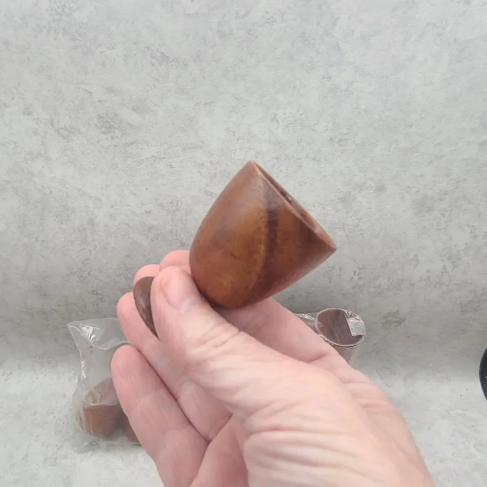 Wooden Miniature Goblets NEW 3 Inches Tall Set Of 12 Communion Cup Goblet